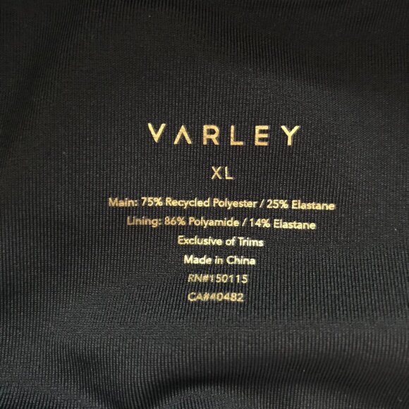 NWT Varley Always Edwards Sports Bra Womens XL Green Medium Support Scoop Neck - Picture 9 of 14